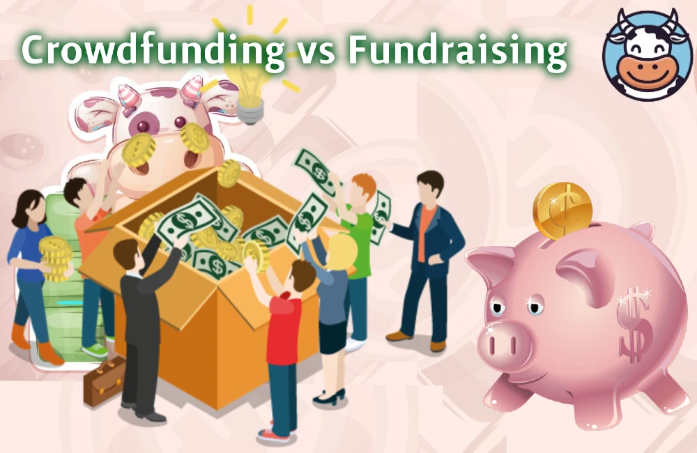 Quando surgiu o crowdfunding e qual a diferença entre os termos crowdfunding e fundraising?